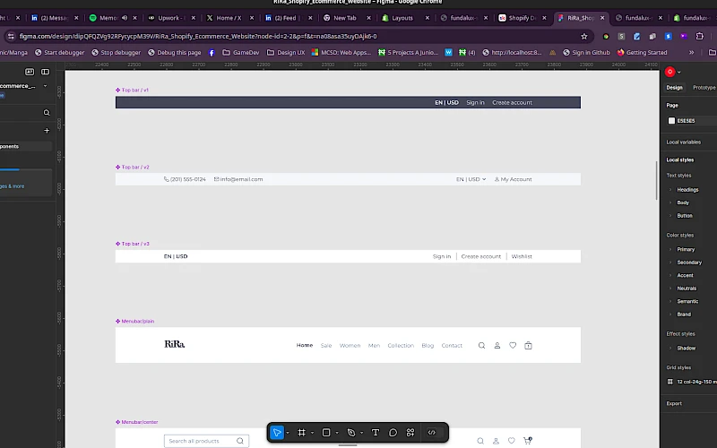 Shopify Theme Development screenshot