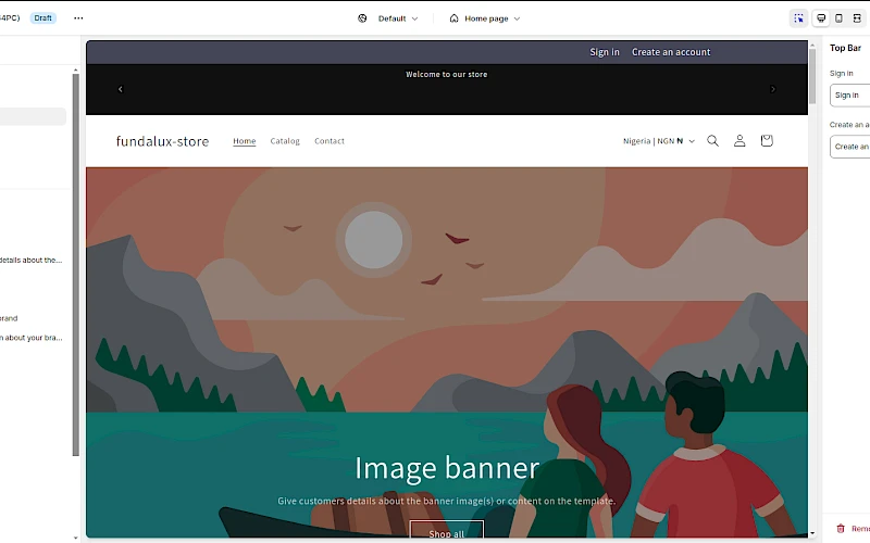 Shopify Theme Development screenshot