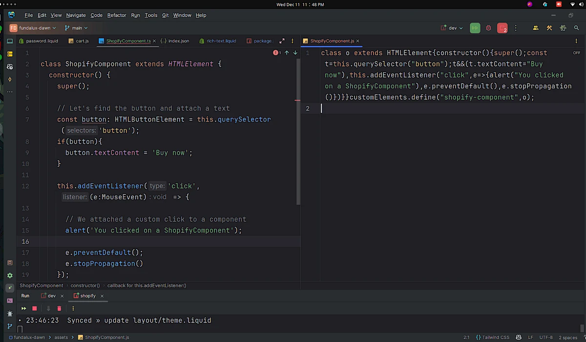 Shopify Theme Development