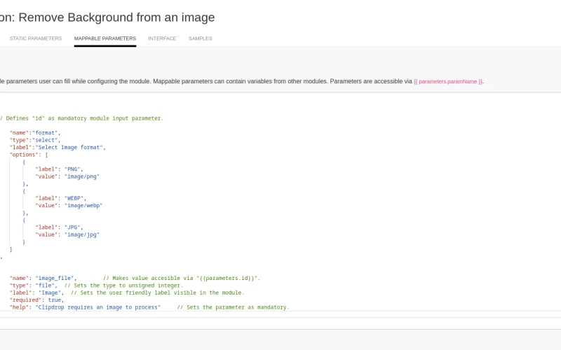 Integromart Custom App screenshot
