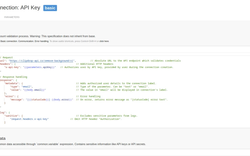 Integromart Custom App screenshot