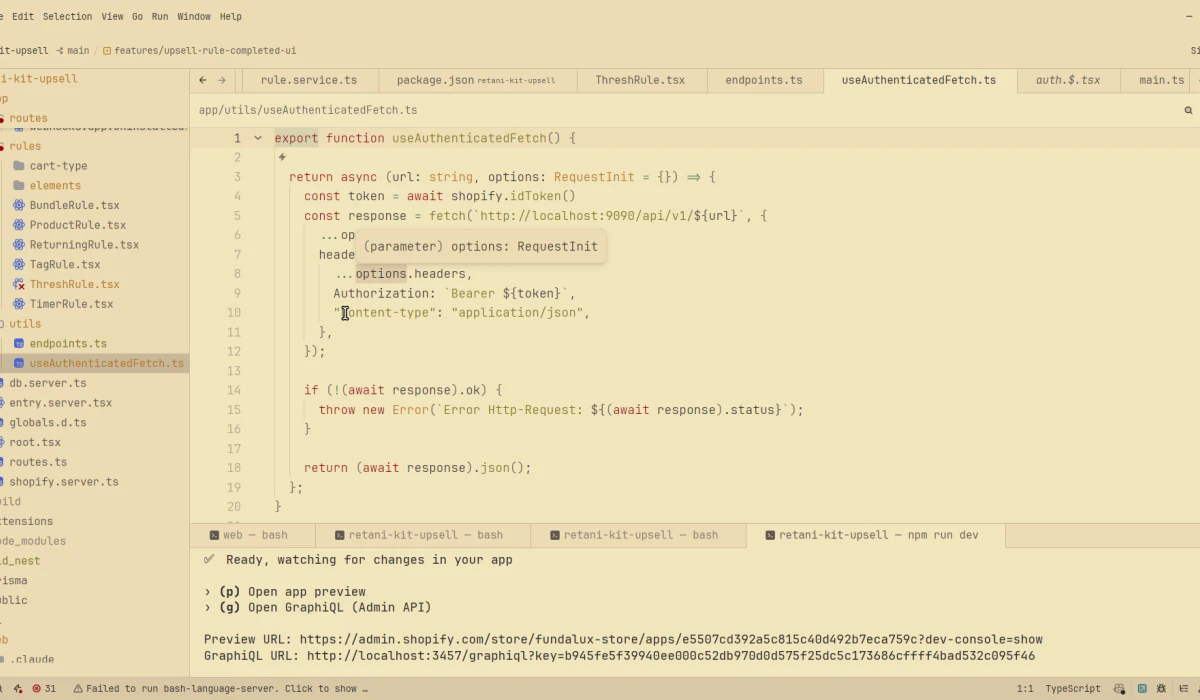Shopify App Development: Building an Upsell Engine