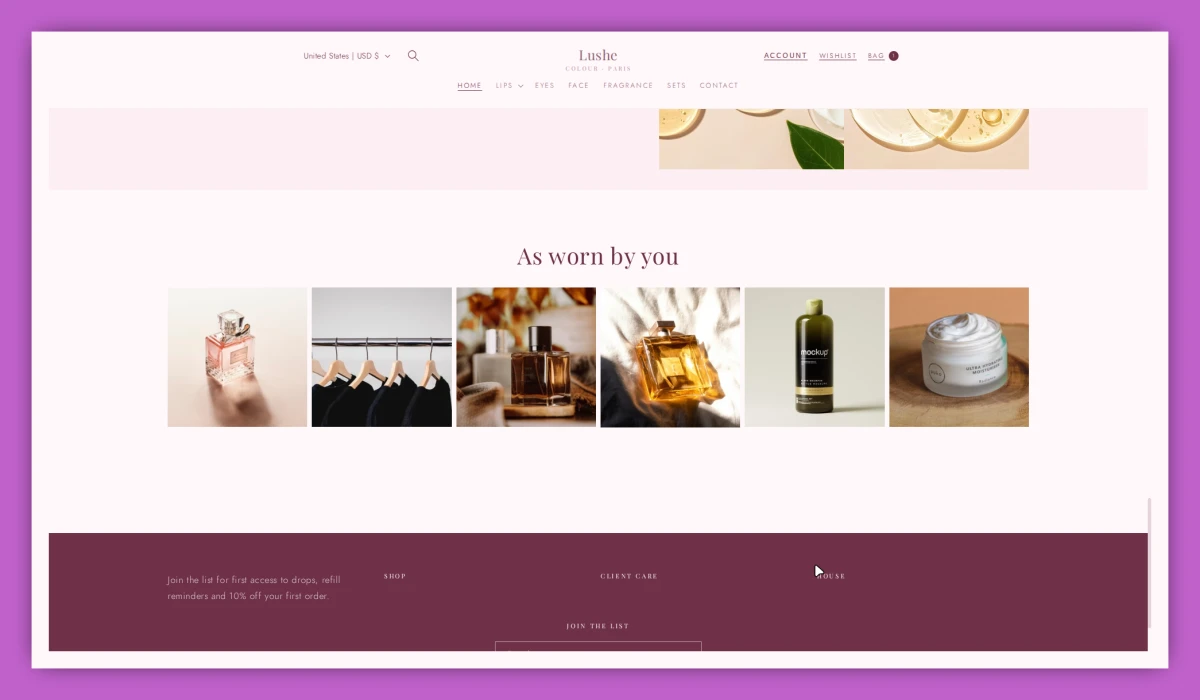 Lush: CRO Shopify Theme